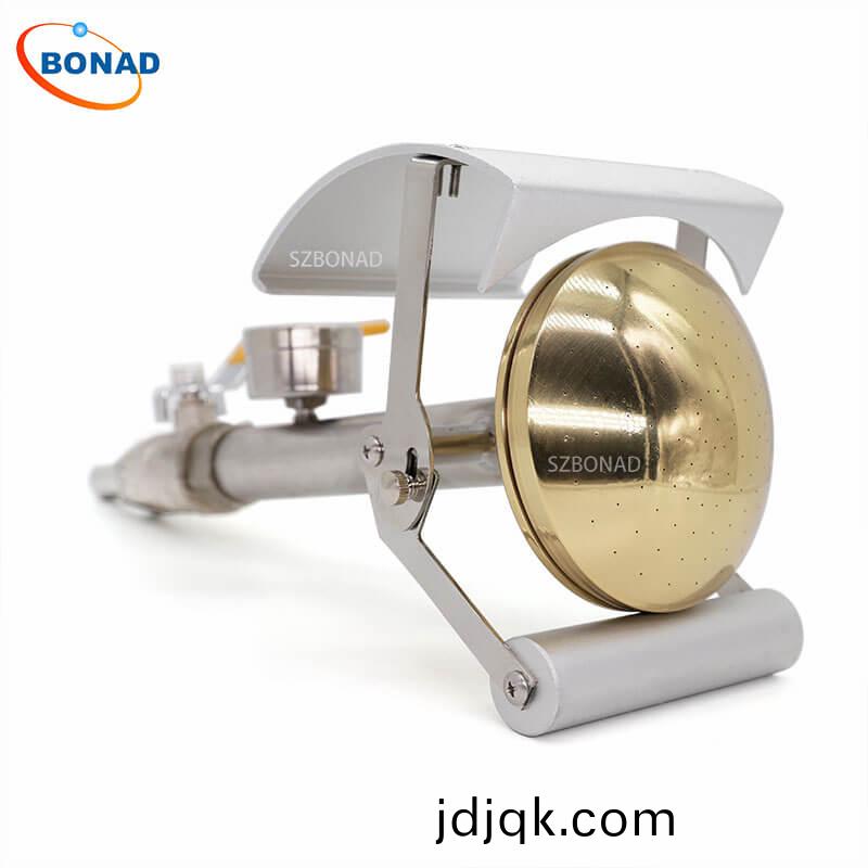 IEC 60529 IPX3/4 handheld brass water spray/splashing nozzle