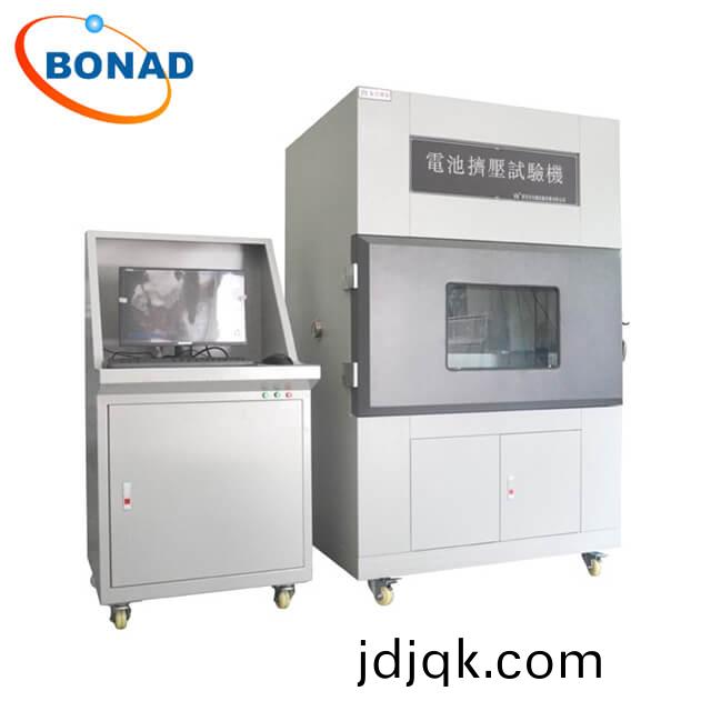 Battery extrusion test equipment with servo computer